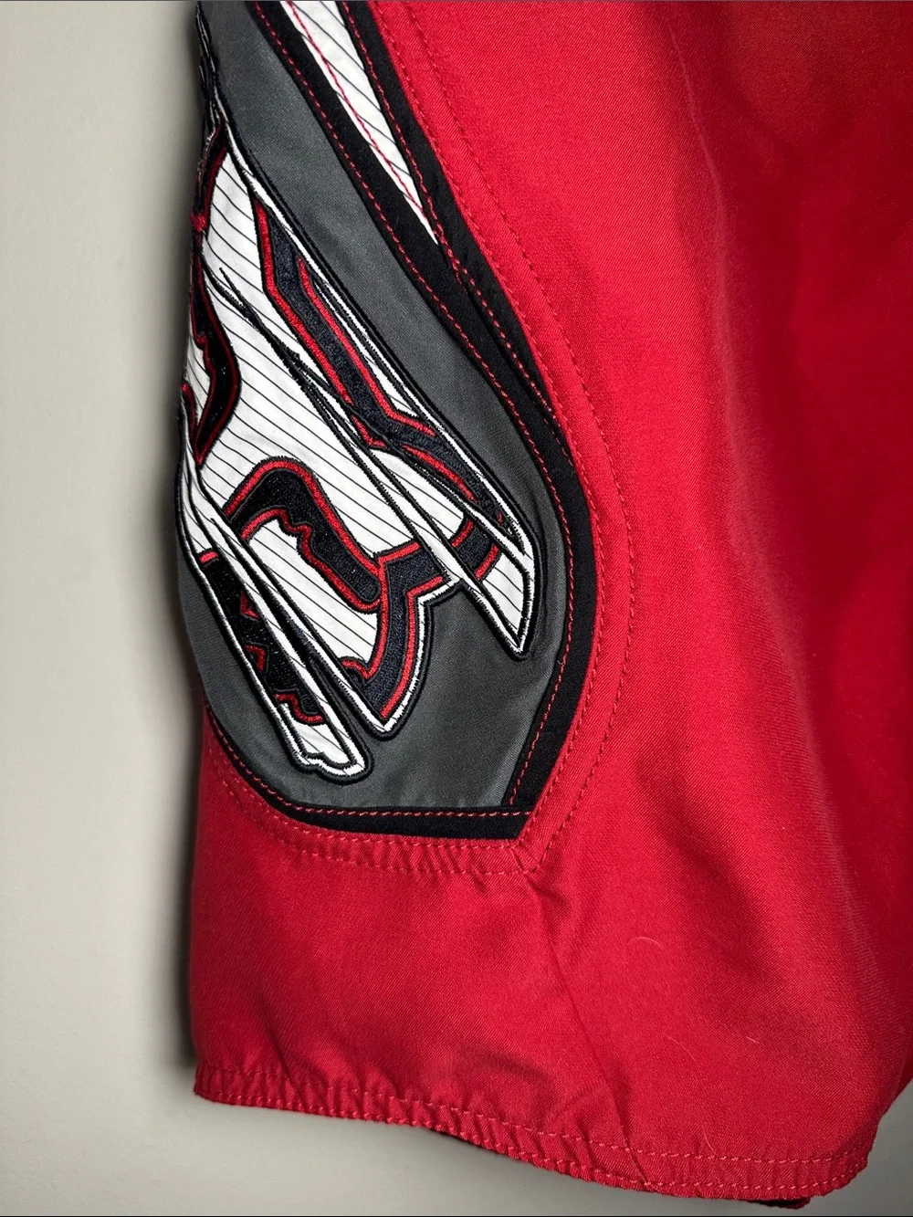 Fox Racing Red and Black size 32 Men's Swim Board Shorts